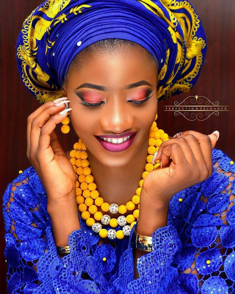 Beautiful Aso Ebi Styles for Wedding Guests (Potraits)