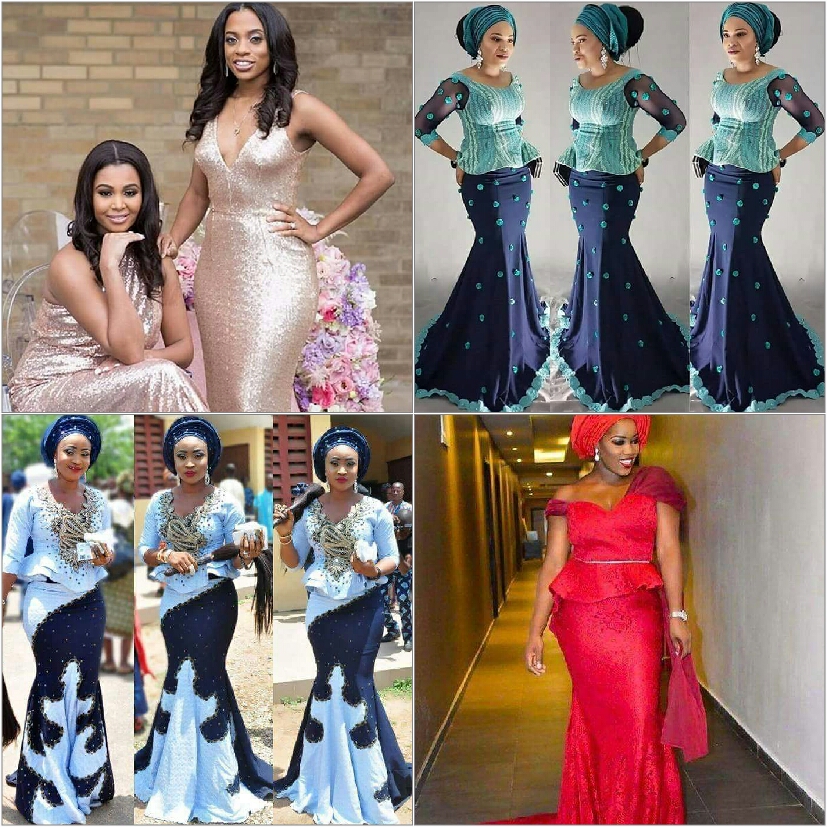 30 Fabulous Asoebi Styles for Fashionable Ladies