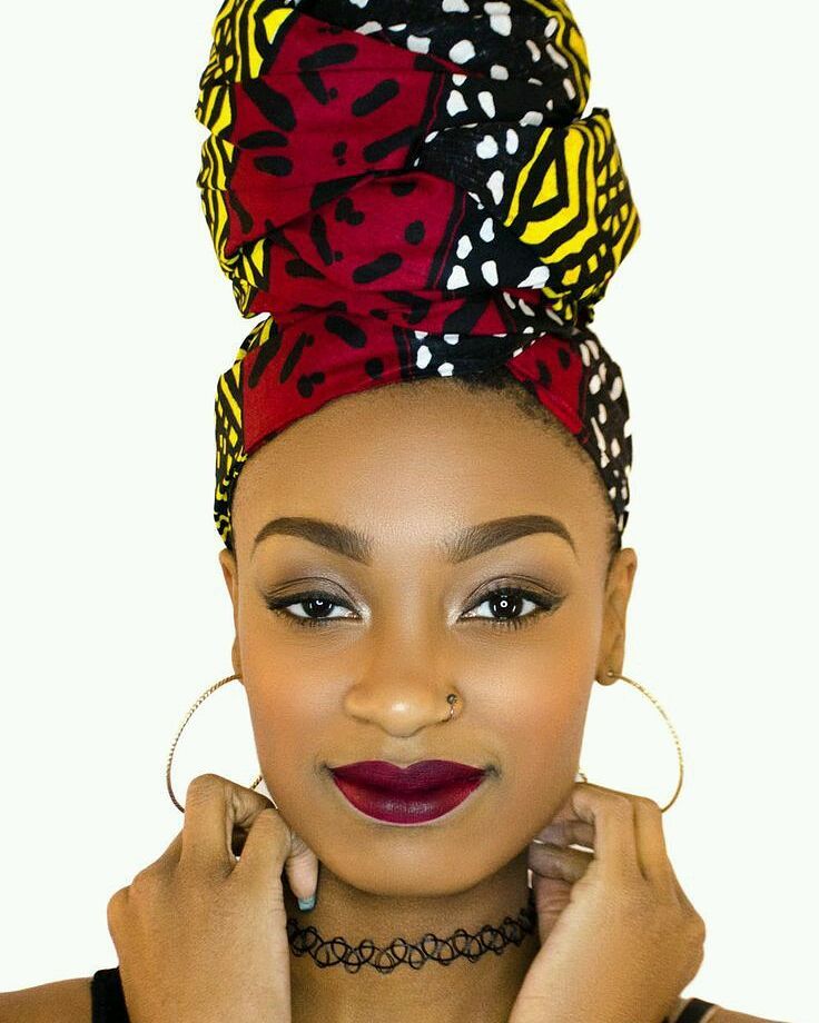 BE THAT ANKARA HEAD WRAP QUEEN WITH THESE STYLES!